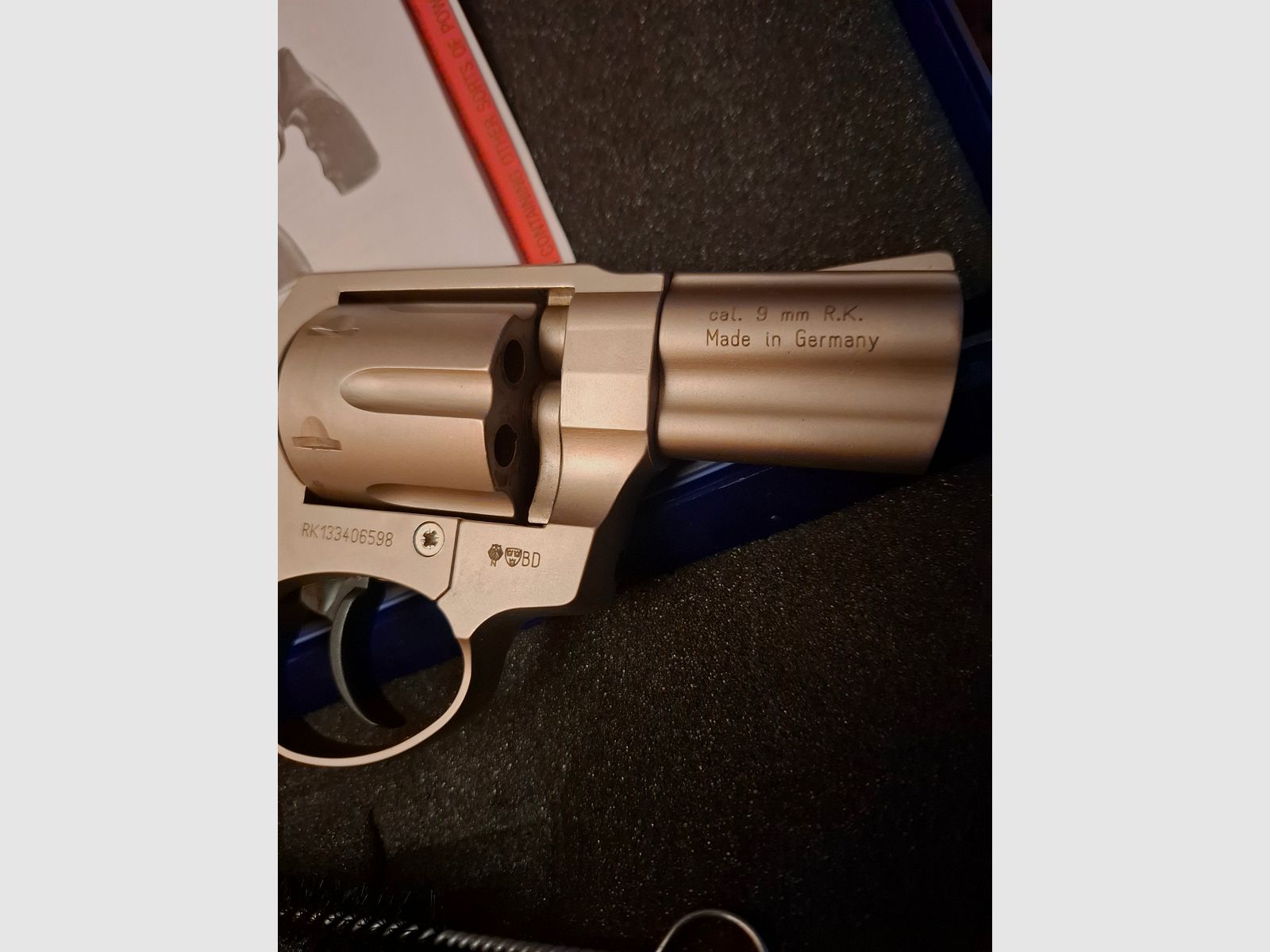 Röhm RG 89 Nickel 9mm RK. PTB 594