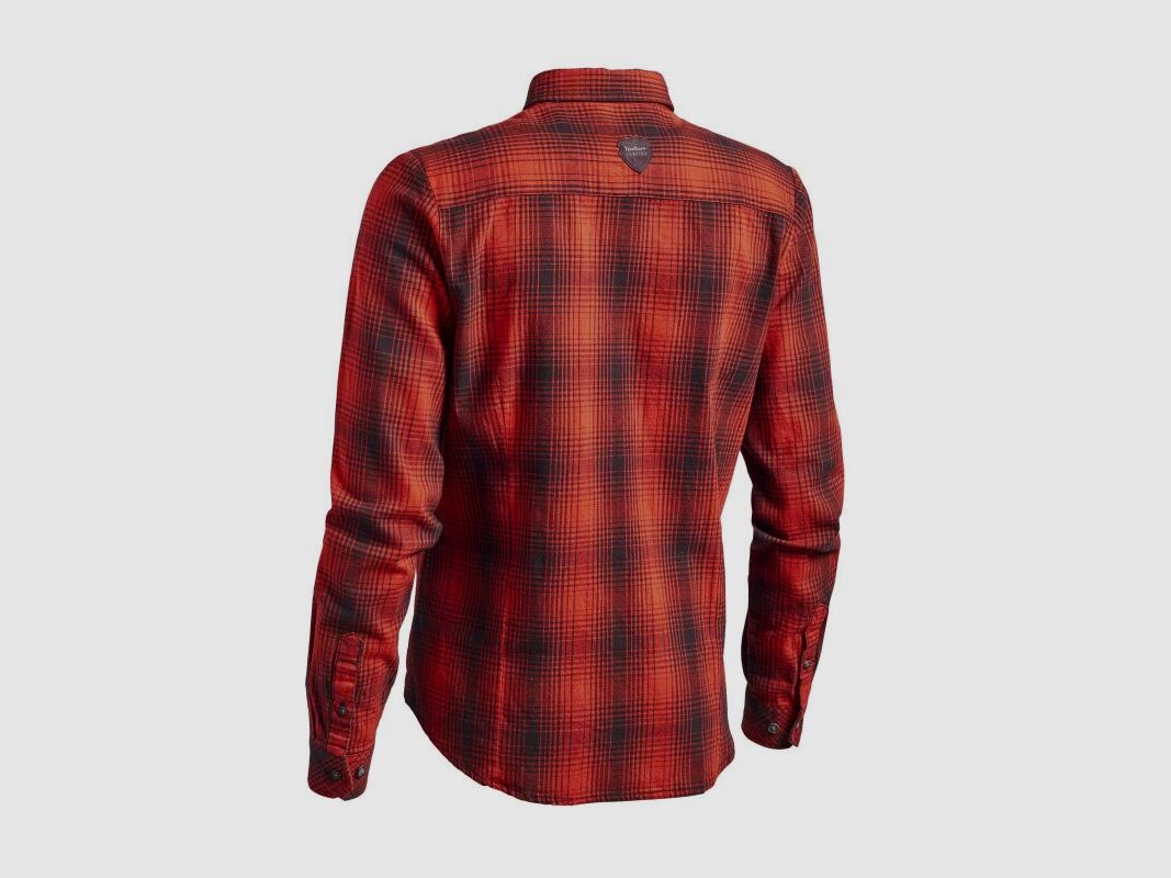 Northern Hunting Damen Bluse Idunn Rot/Schwarz kariert