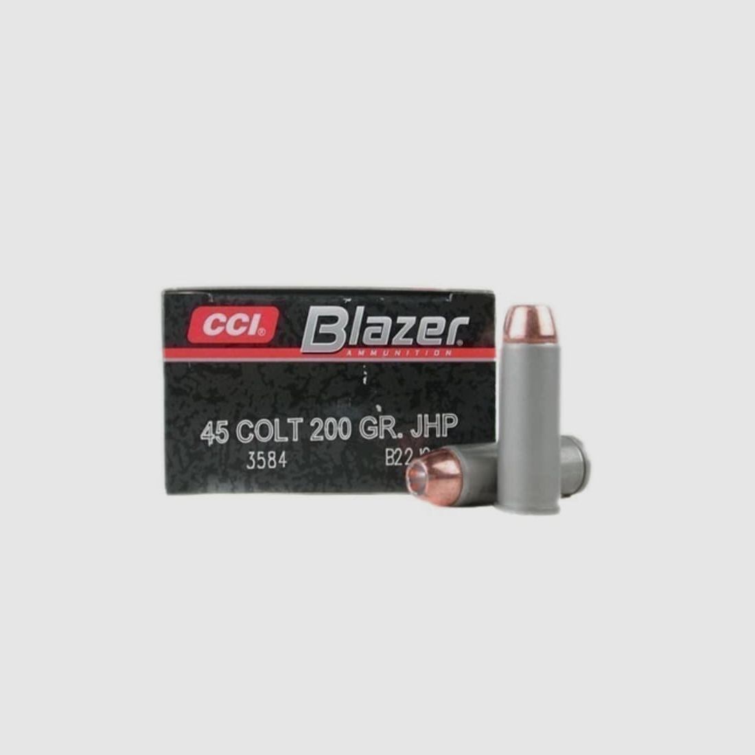 CCI Blazer Aluminium .45 Colt 200GR JHP 50 Patronen