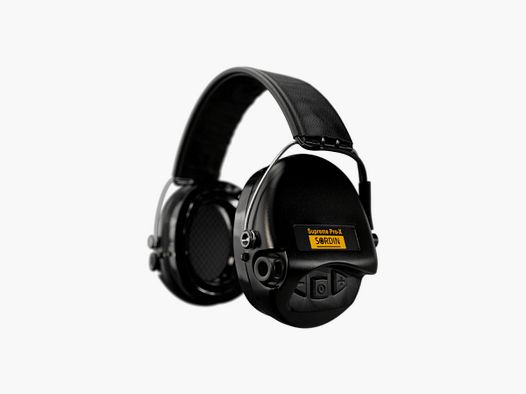 Sordin Supreme PRO-X LED - Black