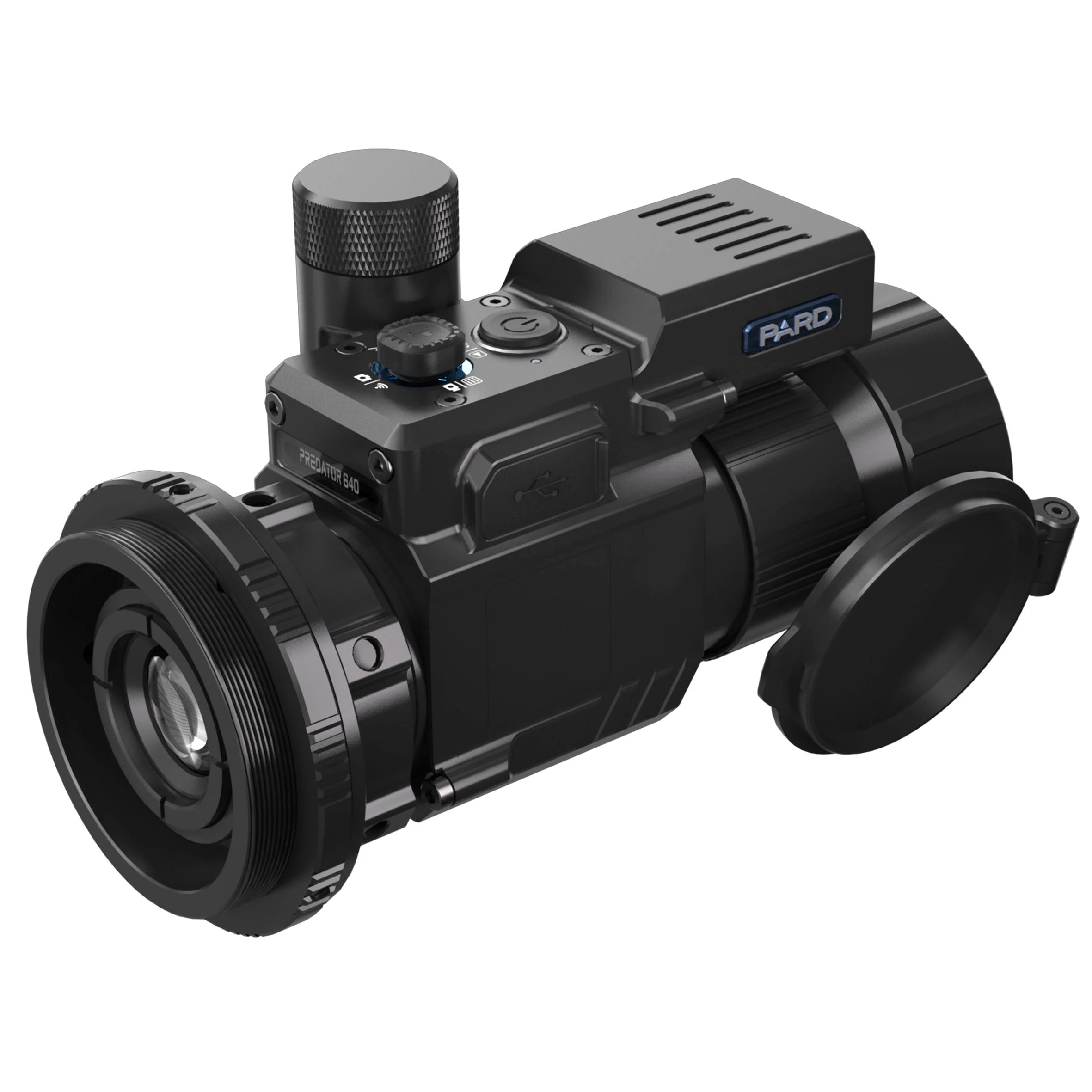Pard – Predator 640 45mm LRF – Termisk Clip-on med Laserafstandsmåler, billede 1 af 7