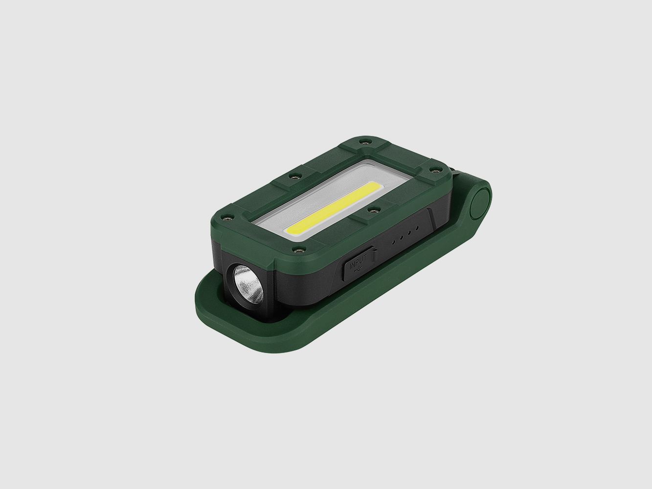 Olight green COB work light + LED swivel with magnetic base, image 4 of 36