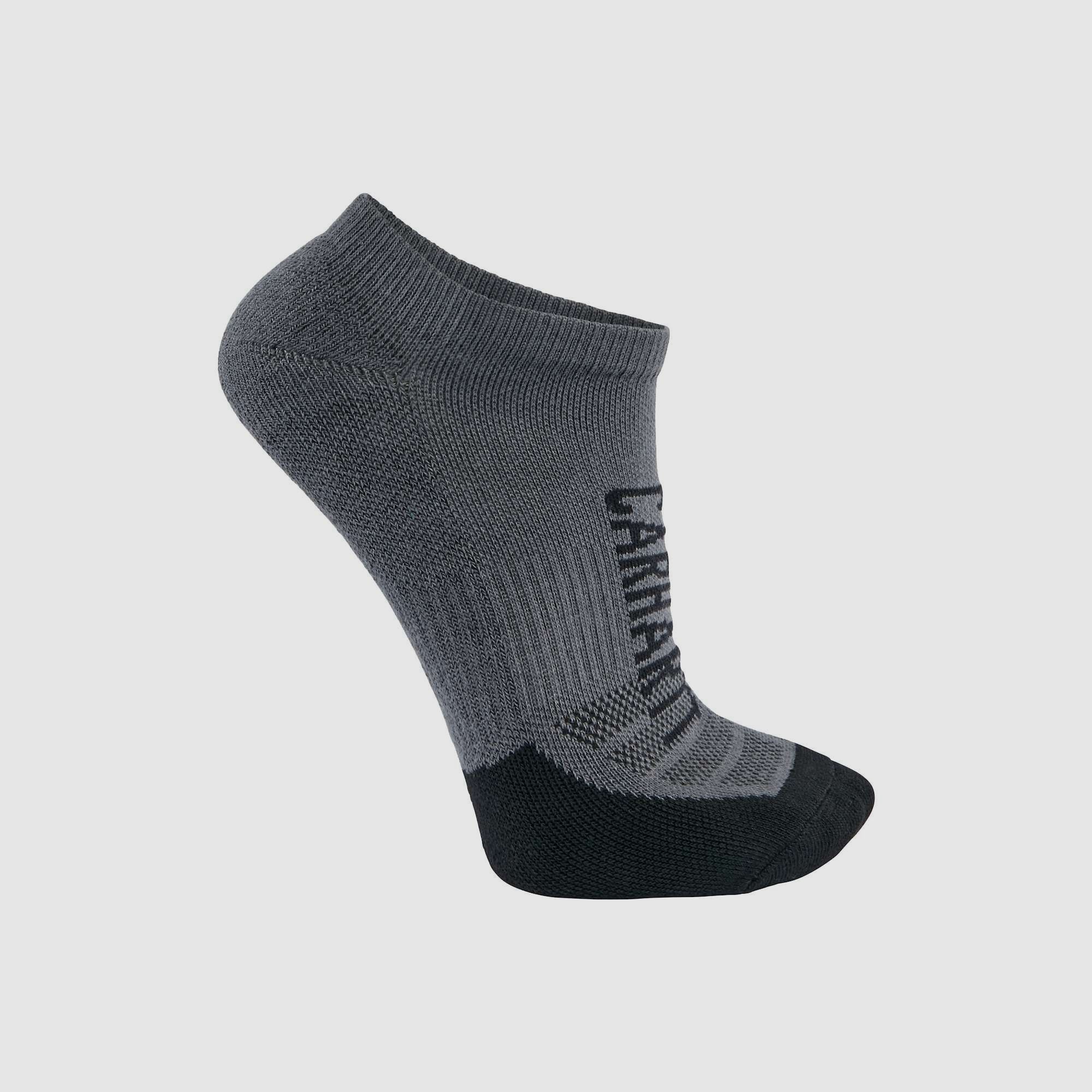 Carhartt Force Calzini Bassi 3-Pack Uomo Carbon Heather XL