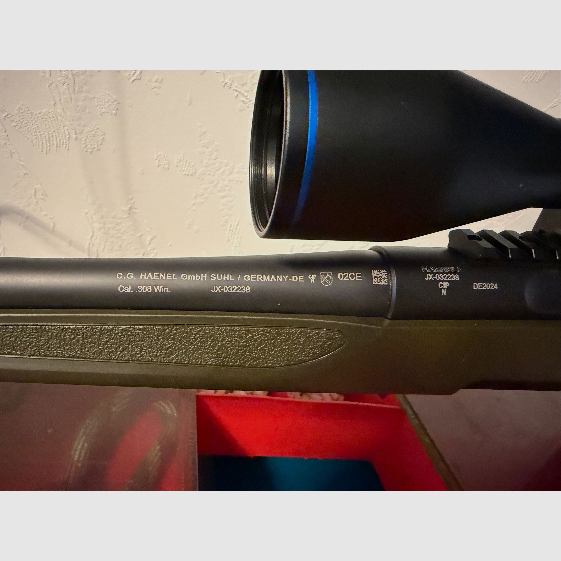 Haenel bolt-action rifle Jaeger 10 .308 win.