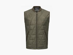 BLASER Herren Vintage Weste Victor Olive Melange- Black