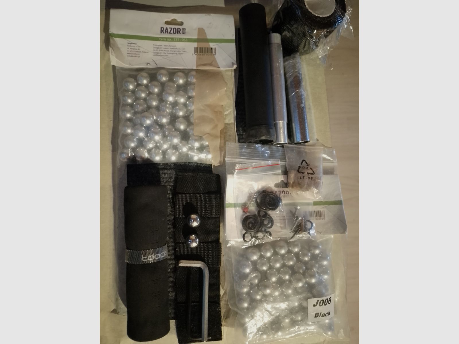 Sonderanfertigung T4e HDR50 RAM Paintball Markierer Cal .50 Long Run Rifle langer Lauf Big Power kit full Open Bastler defekt Projekt Steel Balls stahl Kugeln 