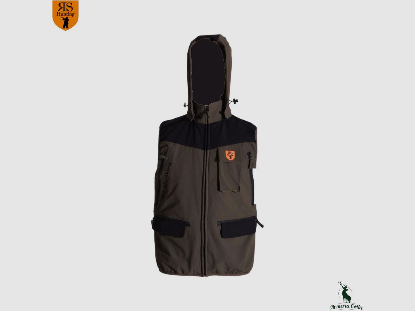 Rs Hunting Gilet col. Green art. LV602, image 1 of 3