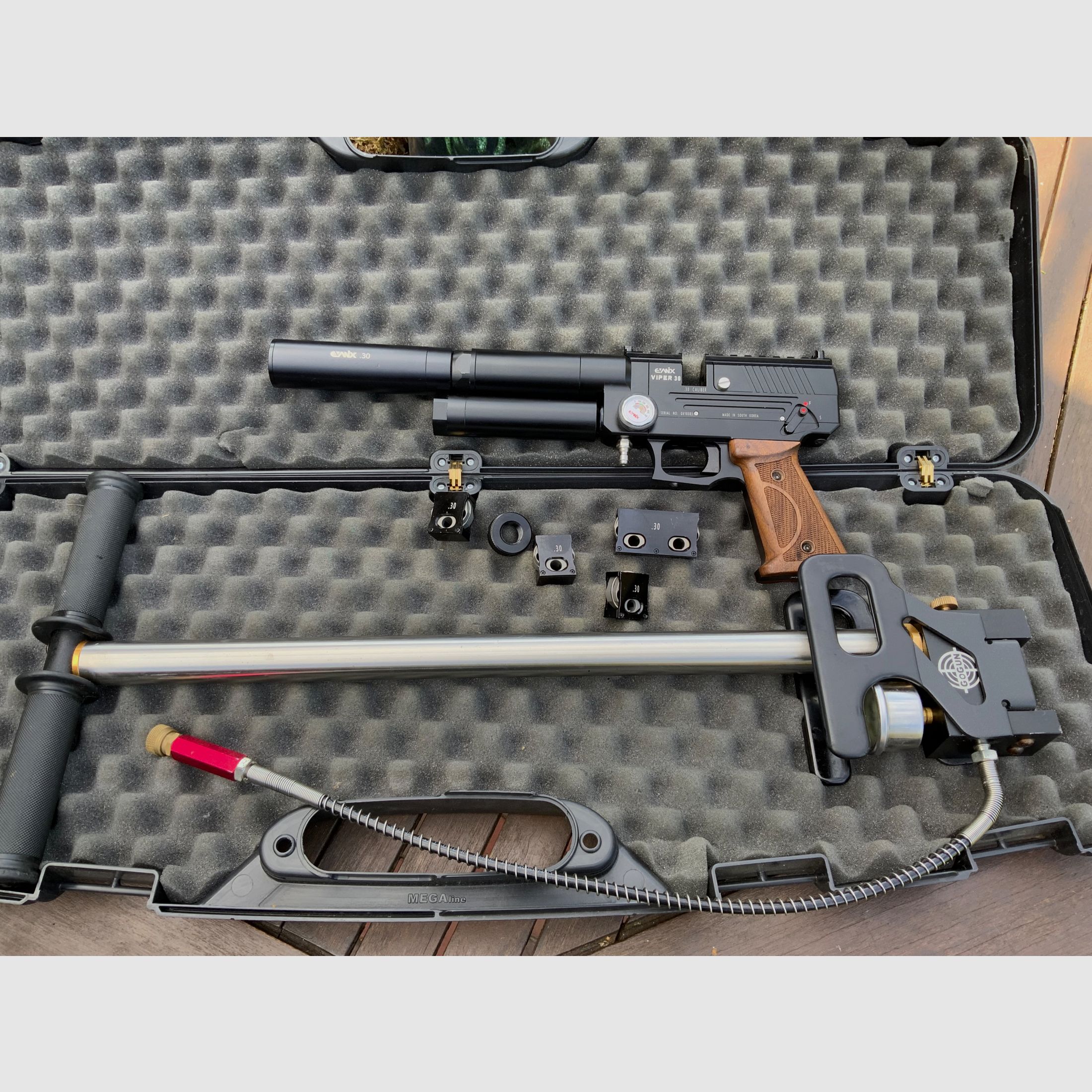 EVANIX Viper Cal 30 pistola ad aria compressa pistola ad aria PCP, immagine 1 di 6