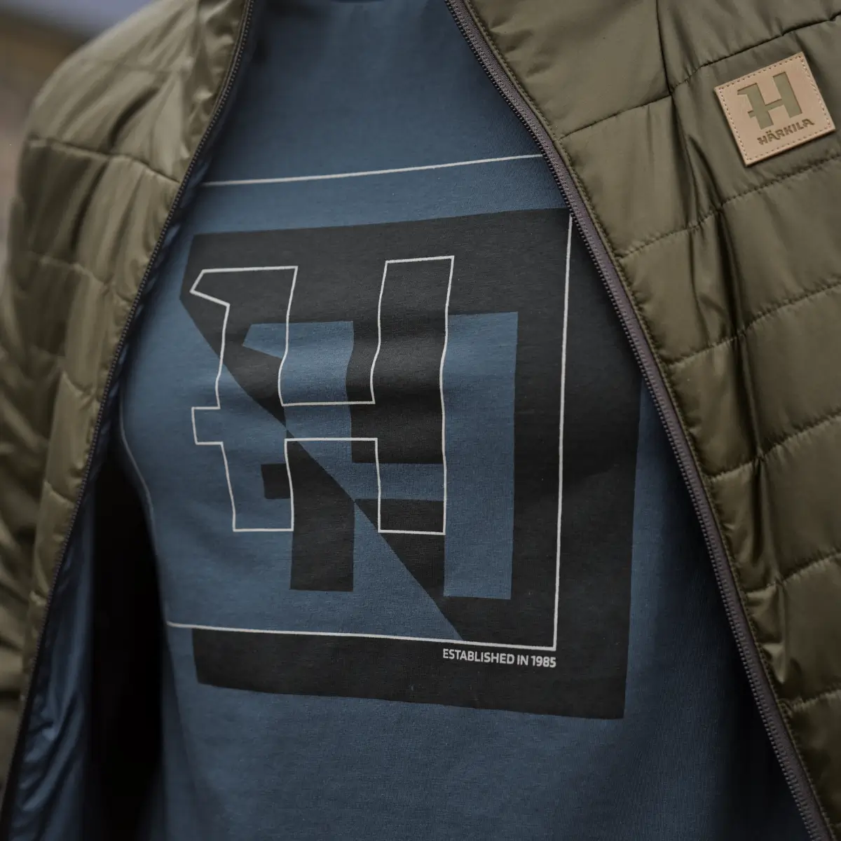 Härkila T-Shirt H-Logo, Bild 3 von 5
