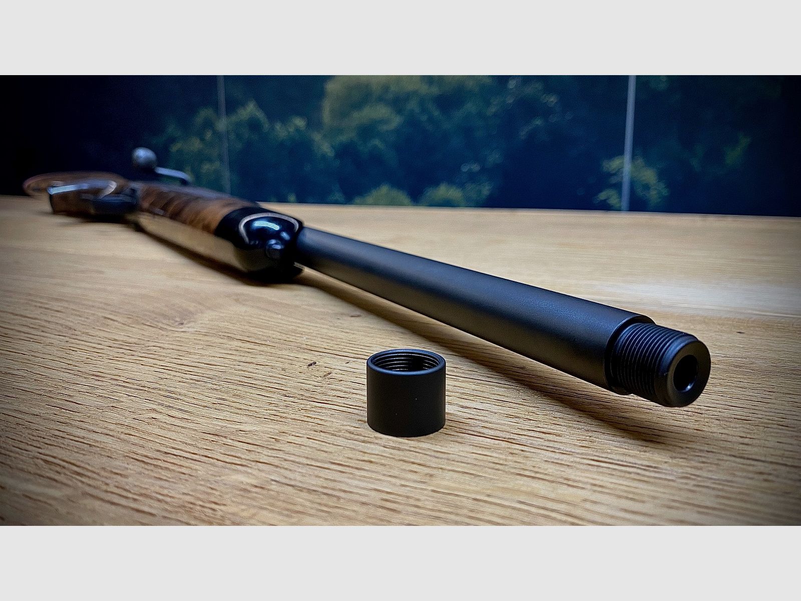 Blaser R8 mit Safari-Schaft / 52cm SW Lauf .308 / Holzklasse 7 / Rote Schaftkappe / Finanzierung möglich!