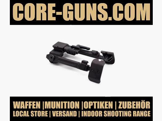 Fortmeier Zweibein H184 - Montaje de 6h Fortmeier Bipod incluido adaptador disponible de inmediato