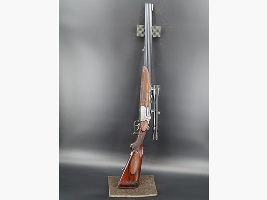 Sodia Kettner BBF Büffelhorn Stechersystem Gravur ZF Kahles Bockbüchsflinte