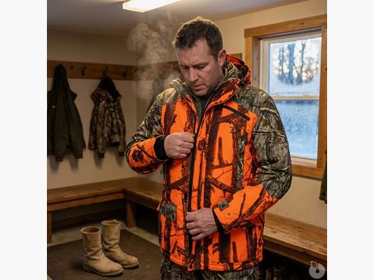 Weste Jagd Grand Nord Ghostcamo wasserdicht CE