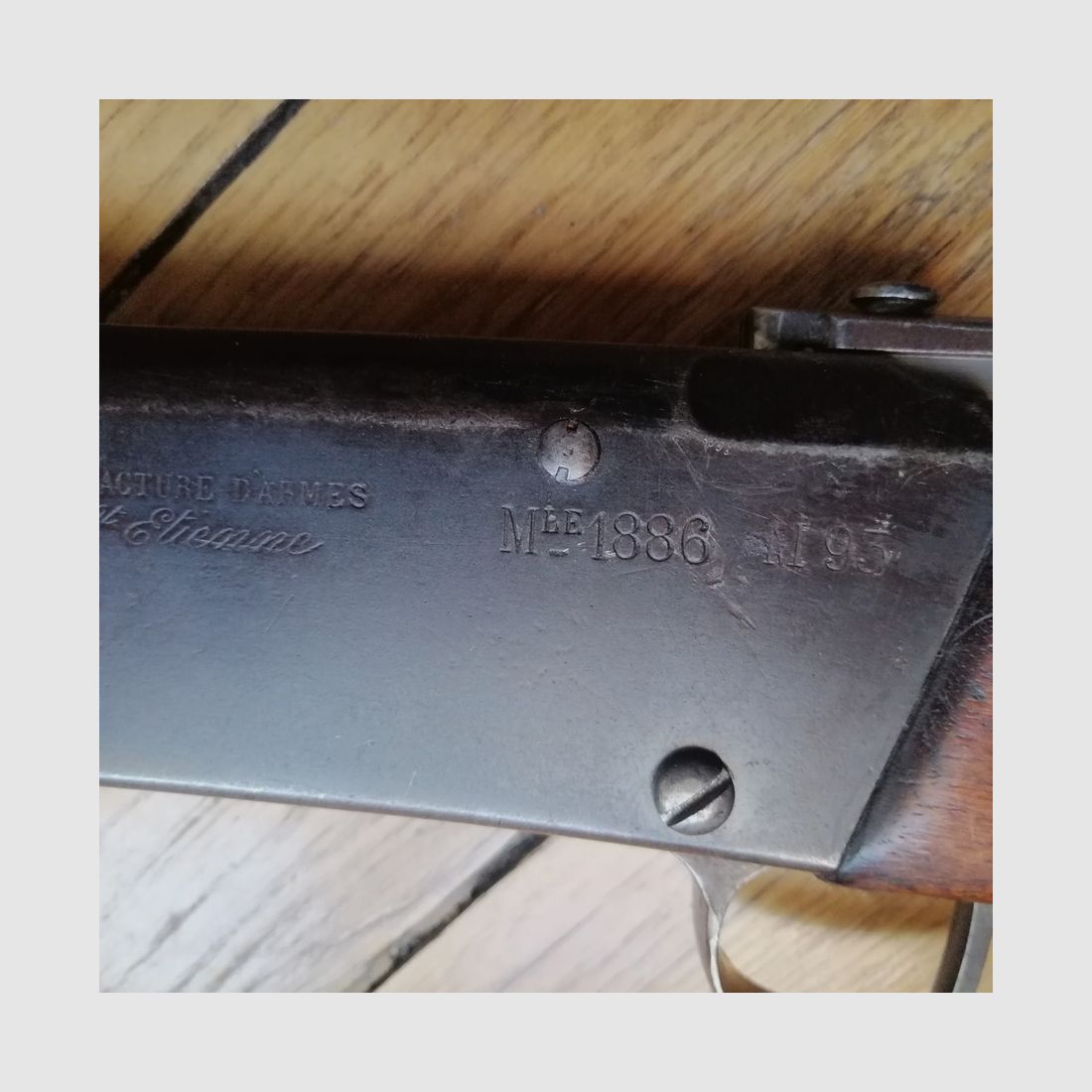 Seltenes Gewehr Lebel Modell 1886 M 93 – einmatrikel nicht modifiziert seit August 1914 – Kal. 8x51R original – TBE, Bild 6 von 39