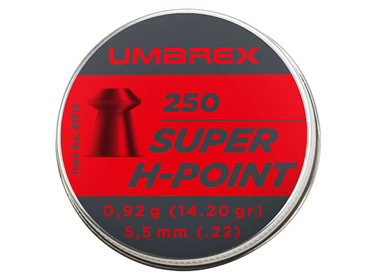 Hohlspitz Diabolos Umarex Super H-Point Kaliber 5,5 mm 0,92 glatt 250 StĂĽck