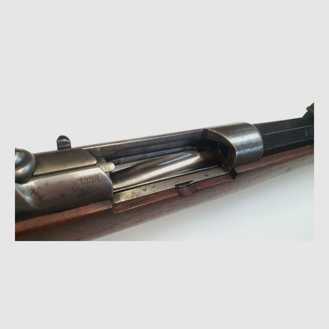Mauser Werke Seltenheit, Repetierbüchse Infanteriegewehr Spandau M71/84 - 11,15x60R