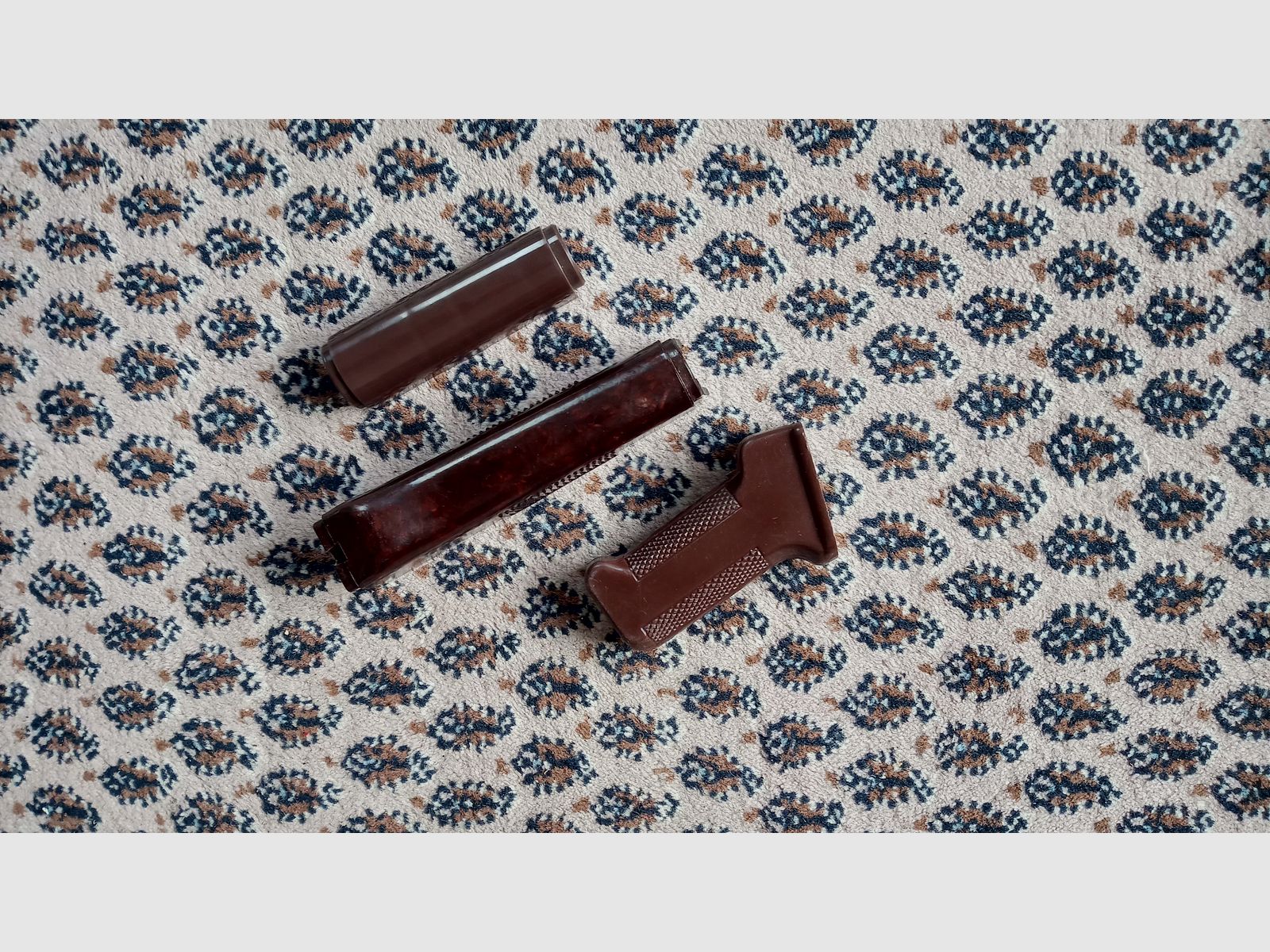 Set di protezione anteriore AKMS MPi dell'Est Germania per AKMS & AK74 DDR NVA in bakelite e plastica // montaggio indiretto anche per NEDI SDM Type 56 possibile, immagine 18 di 20