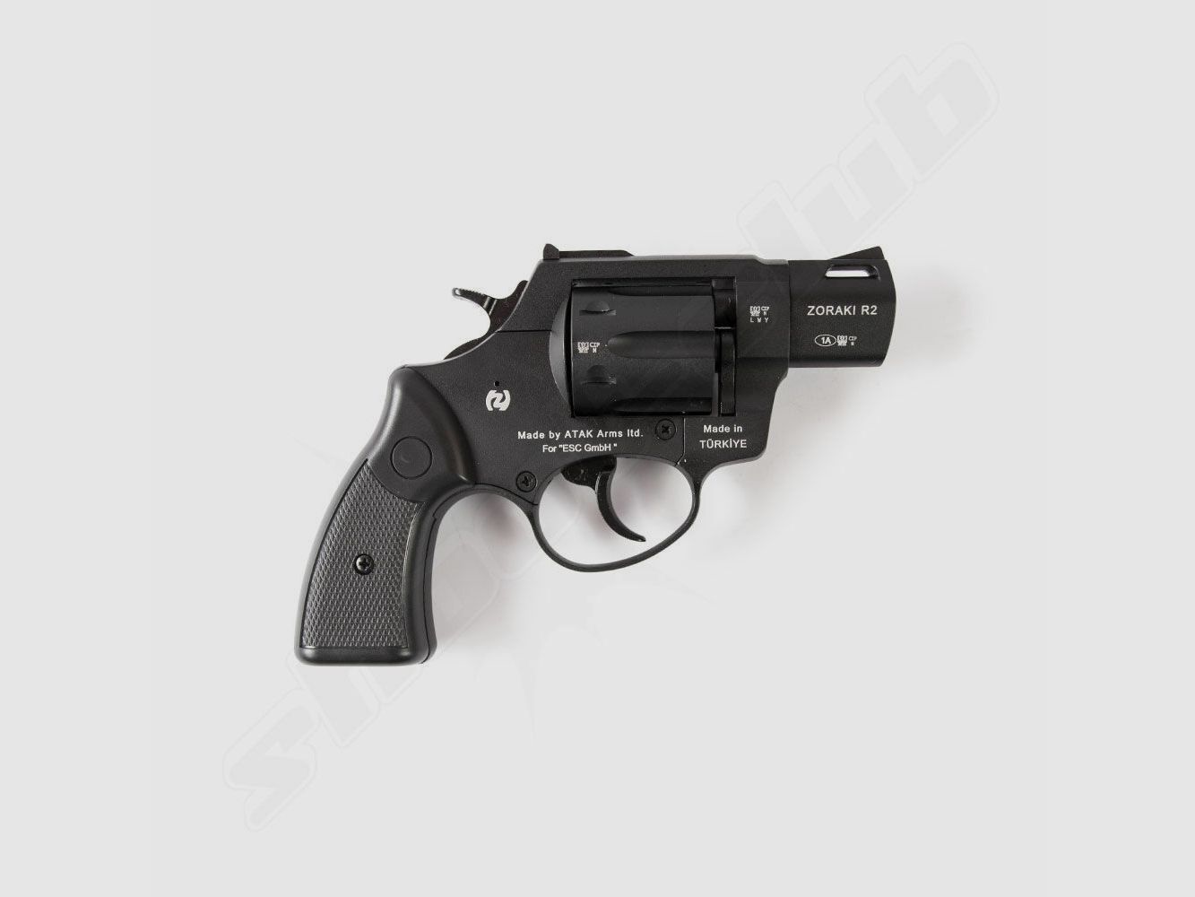 Zoraki R2 2'' Schreckschussrevolver 9mm R.K. / schwarz, Bild 2 von 2