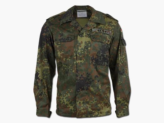 Leo Köhler BW Feldbluse flecktarn neu