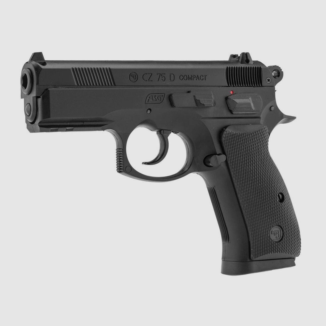Replik Pistol CZ 75 Compact GNB CO2 ASG - Realistischer Blowback - Hohe Präzision - Für Freizeit- und Trainingstests, Bild 3 von 3
