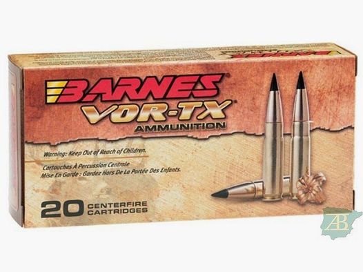 Büchsenmunition Langwaffe Barnes Spitze TAC TX