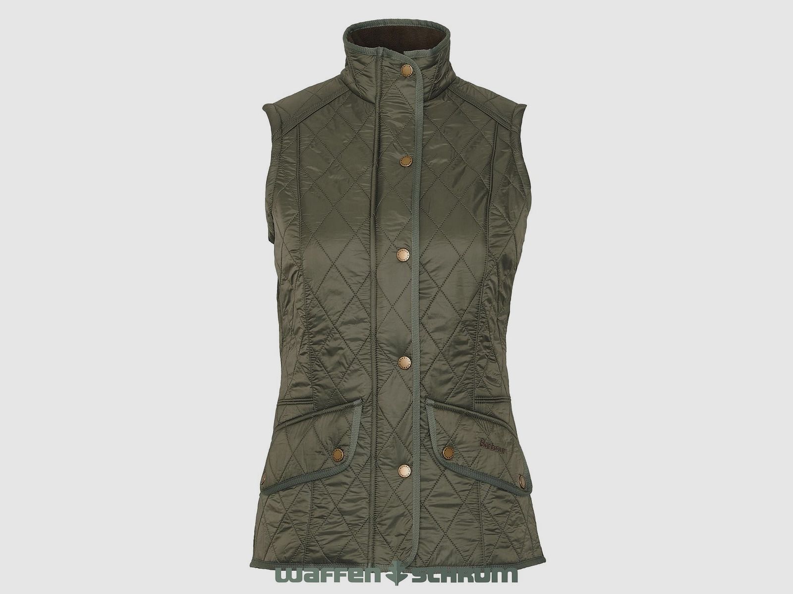 Barbour Steppweste Cavalry Olive/Olive