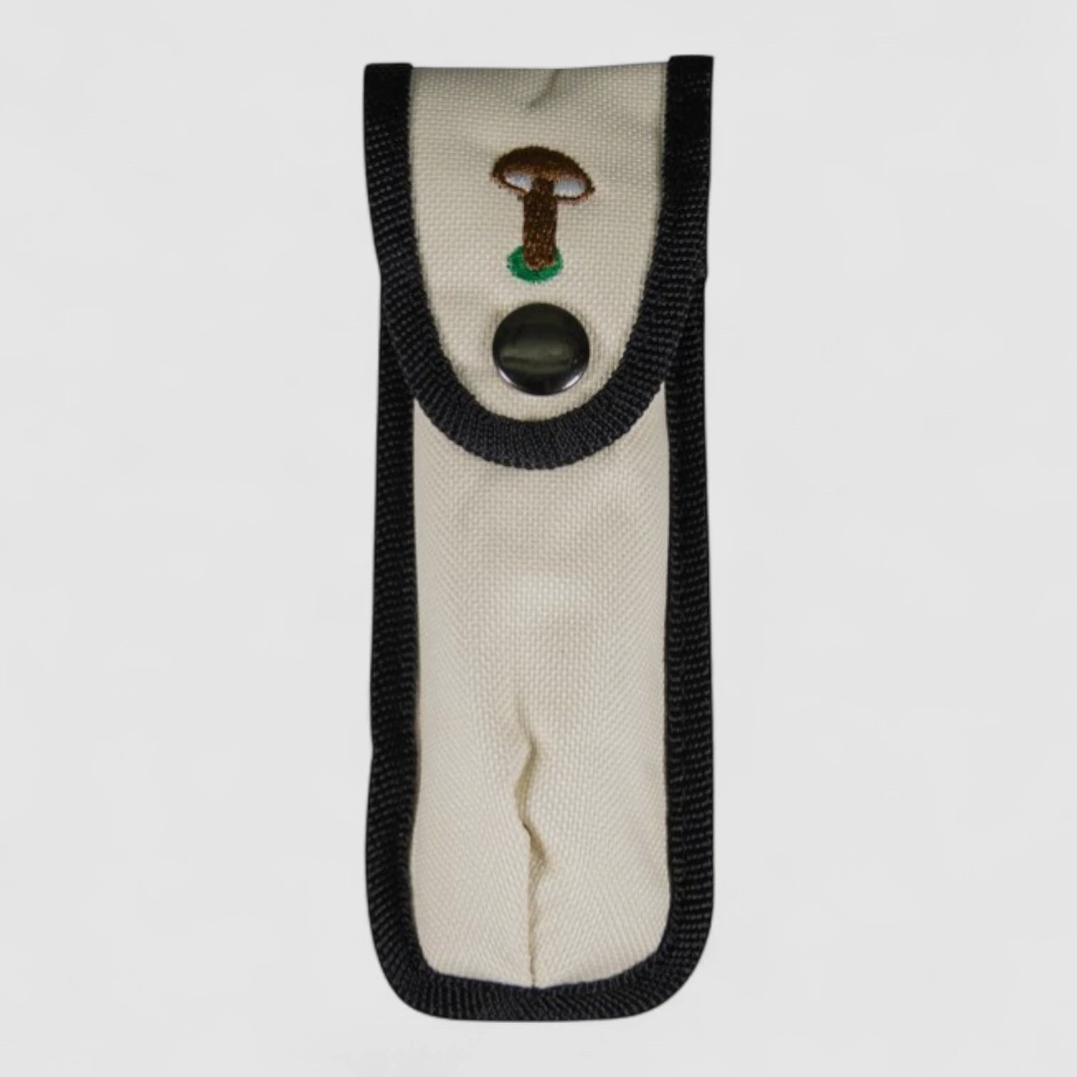 Albainox Cuchillo de Setas Print – Cuchillo de Setas con Cepillo y Pinzas de Madera de Abedul