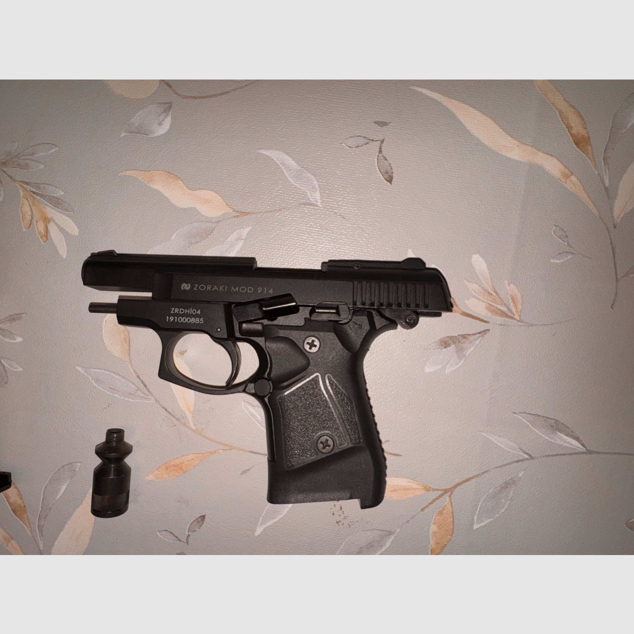 Zoraki MOD. 914 cal.9mm PAK Schreckschuss Platzpatrone , Bild 5 von 12