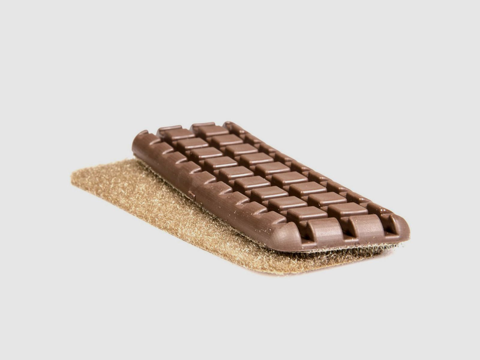 Shadowtech PIG Skins Barricade Pad 4,5" / 11,5 x 4cm marrone