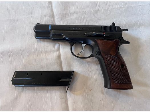 Pistole "Brünner m75" - CZ - Kal. 9mm Para