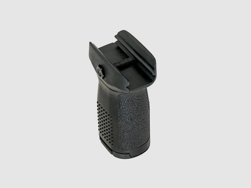 Vertical front grip for Airsoft in black short version
