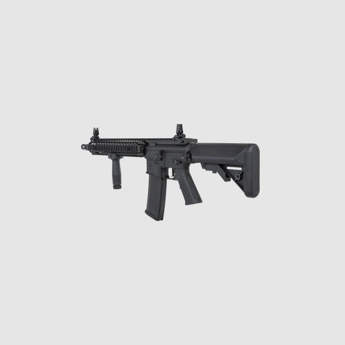 SA Daniel Defense® MK18 Block II (SA-P26 PRIME™ Aster II ETU BLDC™) Rifle Airsoft Libre a partir de 18 - Negro -F-