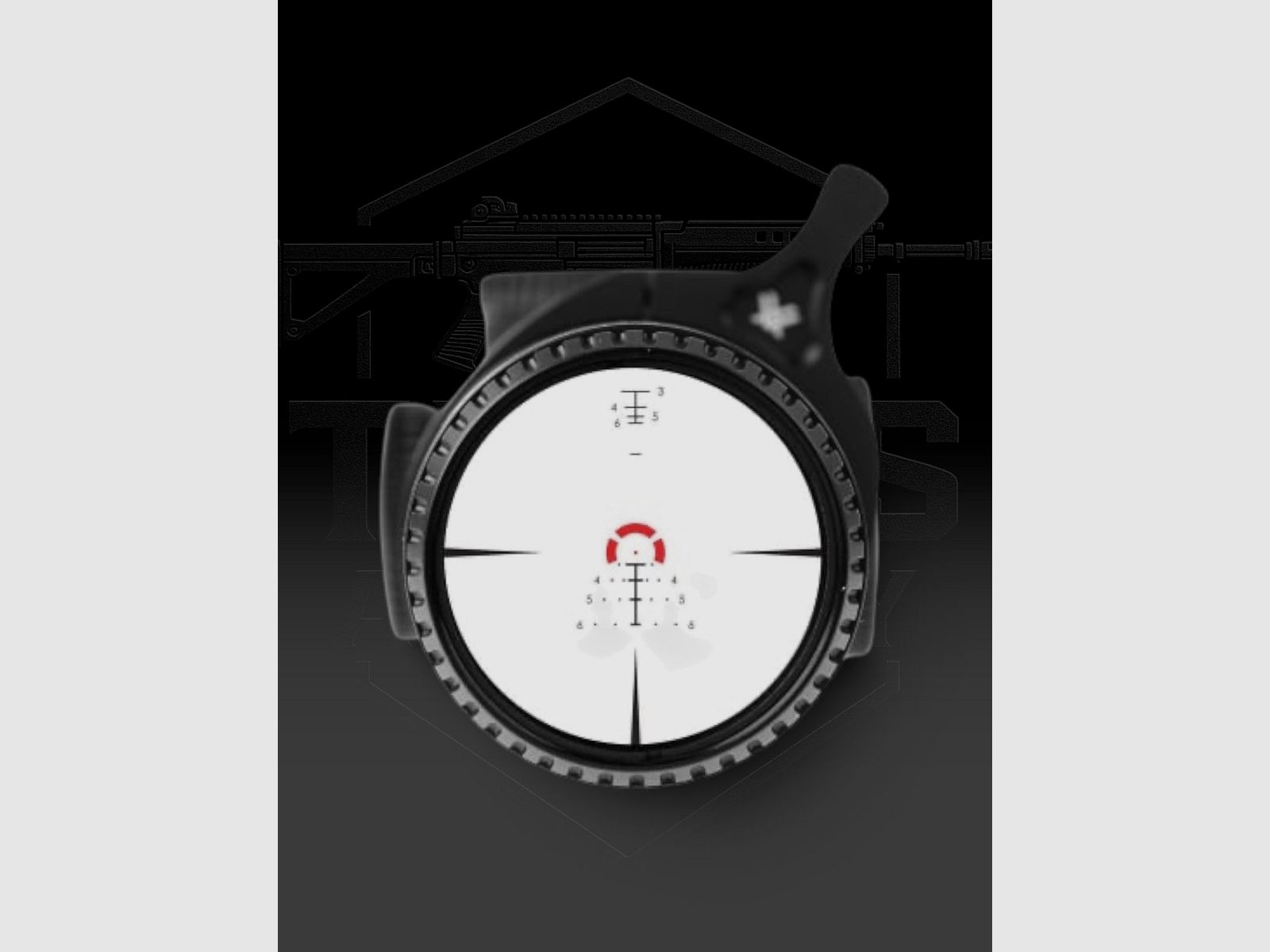 VORTEX OPTICS Strike Eagle 1-8x24 FFP EBR-8, image 2 sur 3