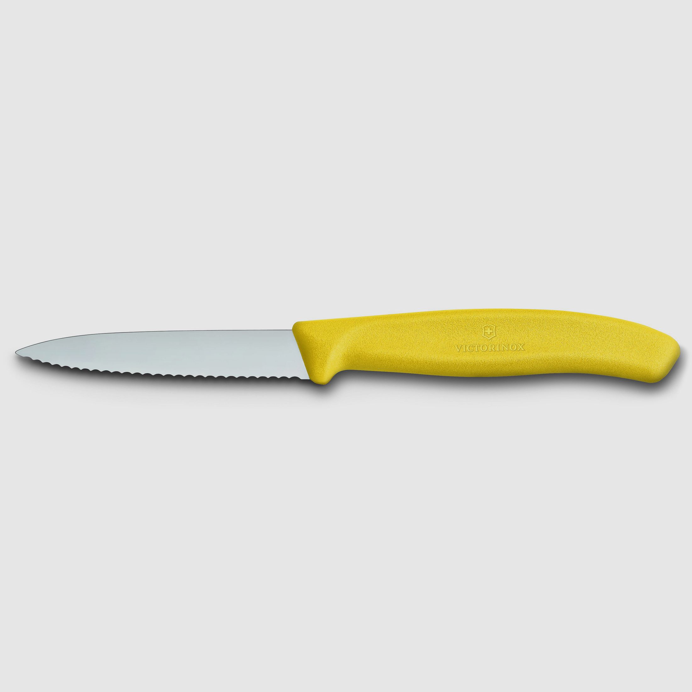 Gemüsemesser Welle gelb