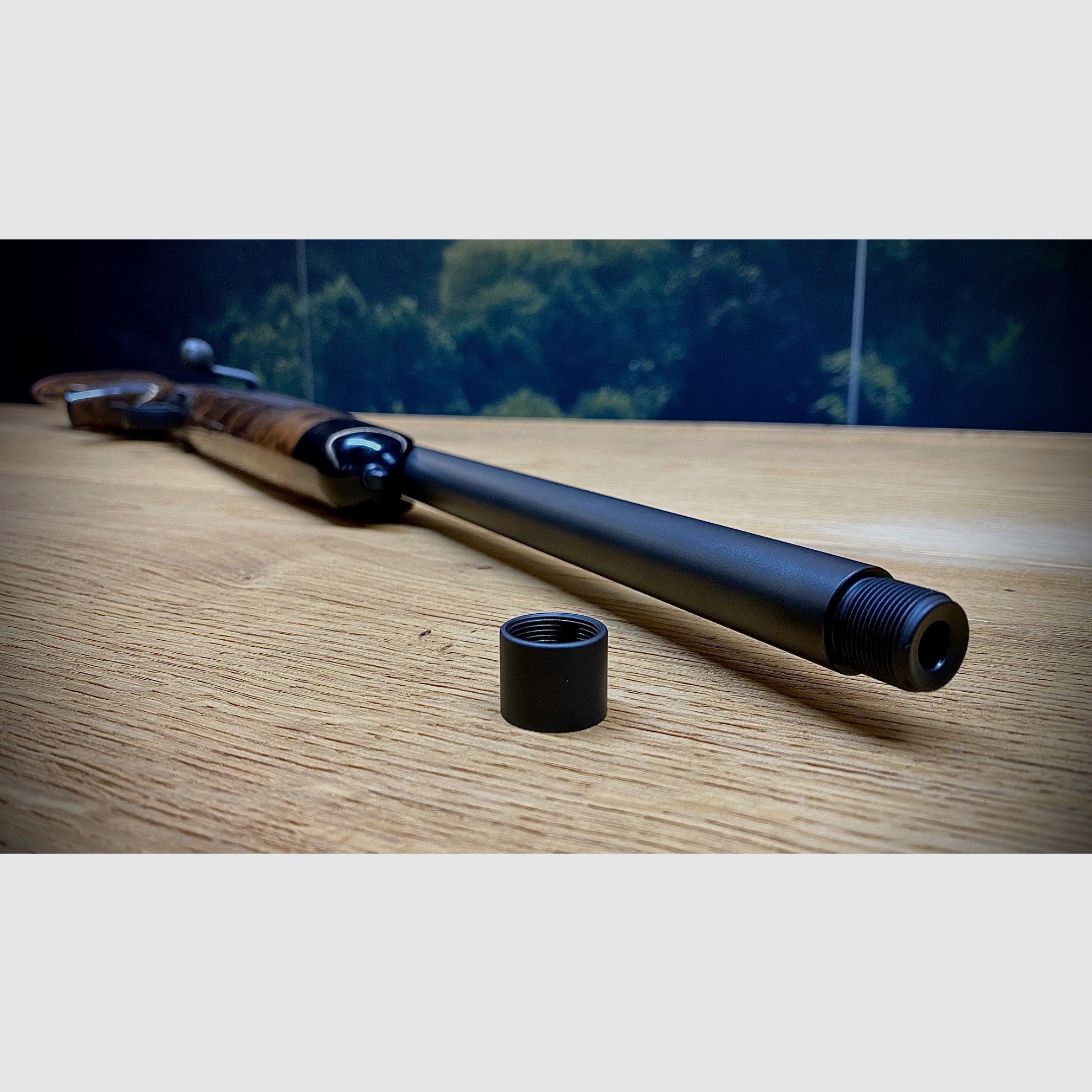 Blaser R8 mit Safari-Schaft / 52cm SW Lauf .308 / Holzklasse 7 / Rote Schaftkappe / Finanzierung möglich!