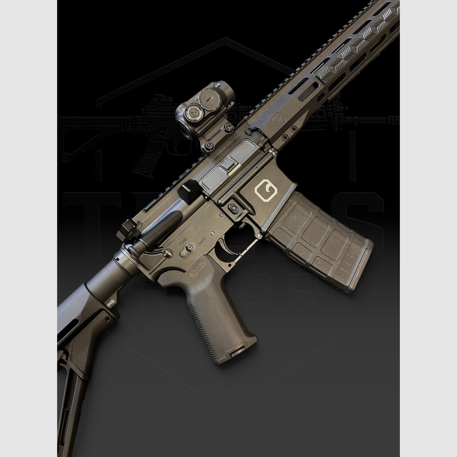 CLAWGEAR CG15, TELLS ARMORY Custom Build, 14.5", image 4 sur 6
