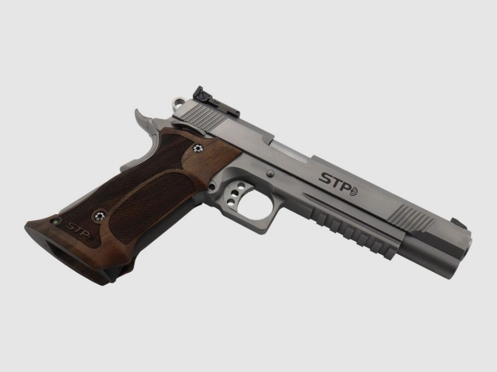 STP TM 28 6.0 z uchwytem Nill Match-German-Master i wymiennym systemem TM 6.0 9mm Luger oraz celownikiem BOMAR