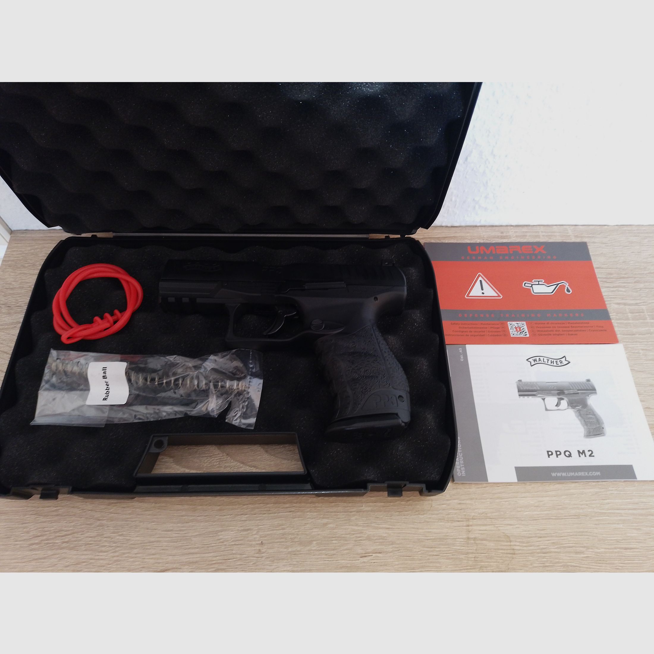Walther PPQ M2 RAM T4E neuwertig 
