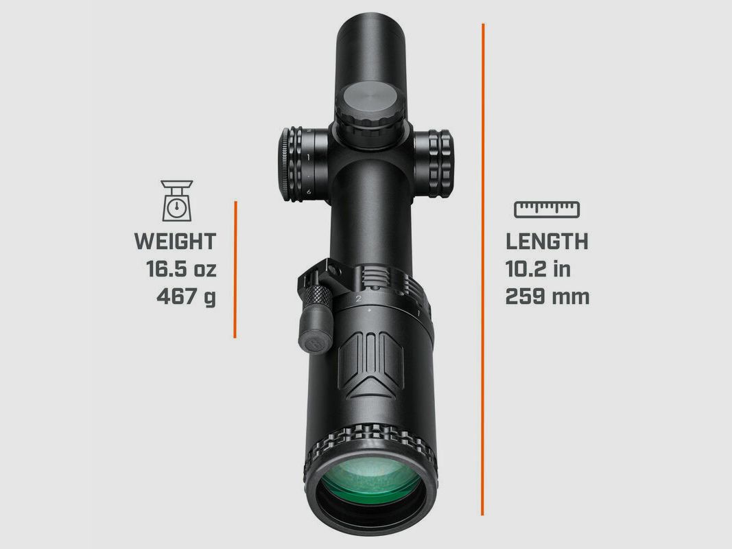 BUSHNELL AR Optics® 1-8x24 Verlichte Richtkijker AR71824, afbeelding 5 van 8