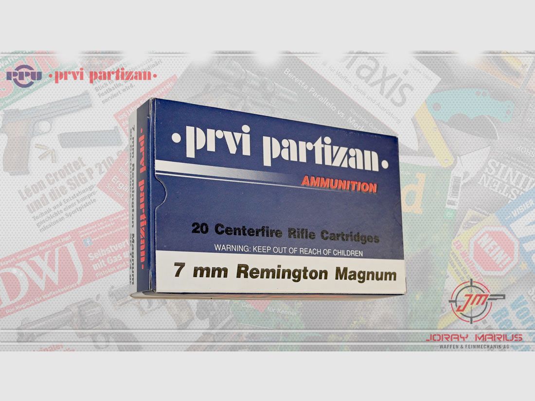 7mm Rem Mag PRVI Partizan 11,3g SP