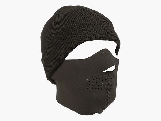 Mil-Tec Neopren Gesichtsschutz schwarz
