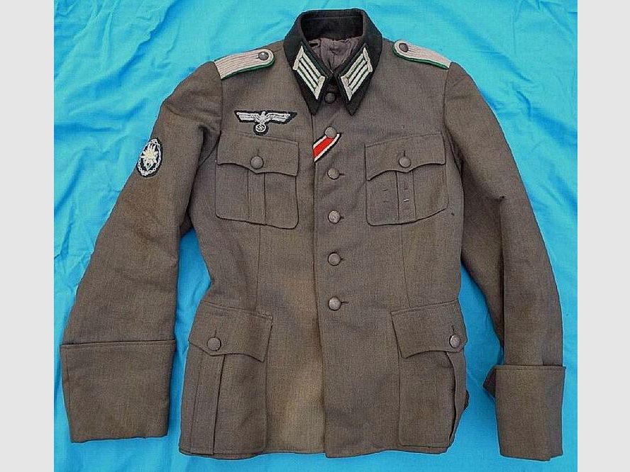 Original Feldbluse WH Gebirgsjager aus Wk2