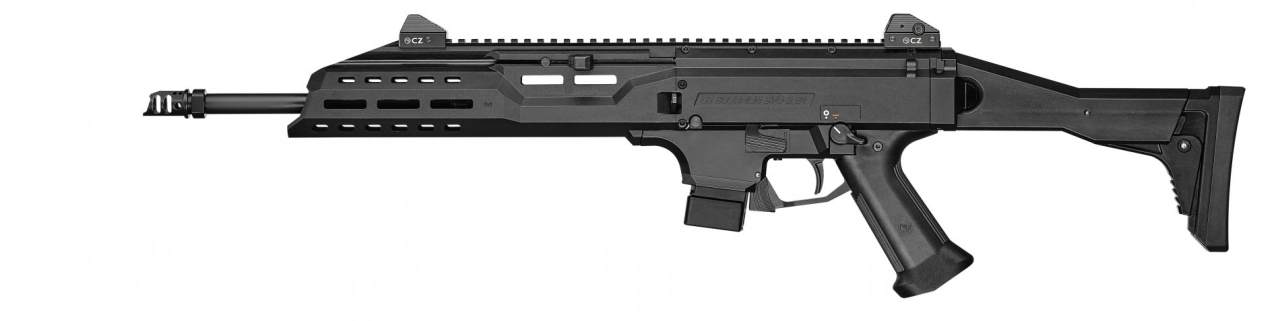 CZ – Halbautomat / Scorpion EVO 3 S1 Carbine schwarz / Kompensator / Gesamtlänge 631mm / 9mm, Bild 2 von 2
