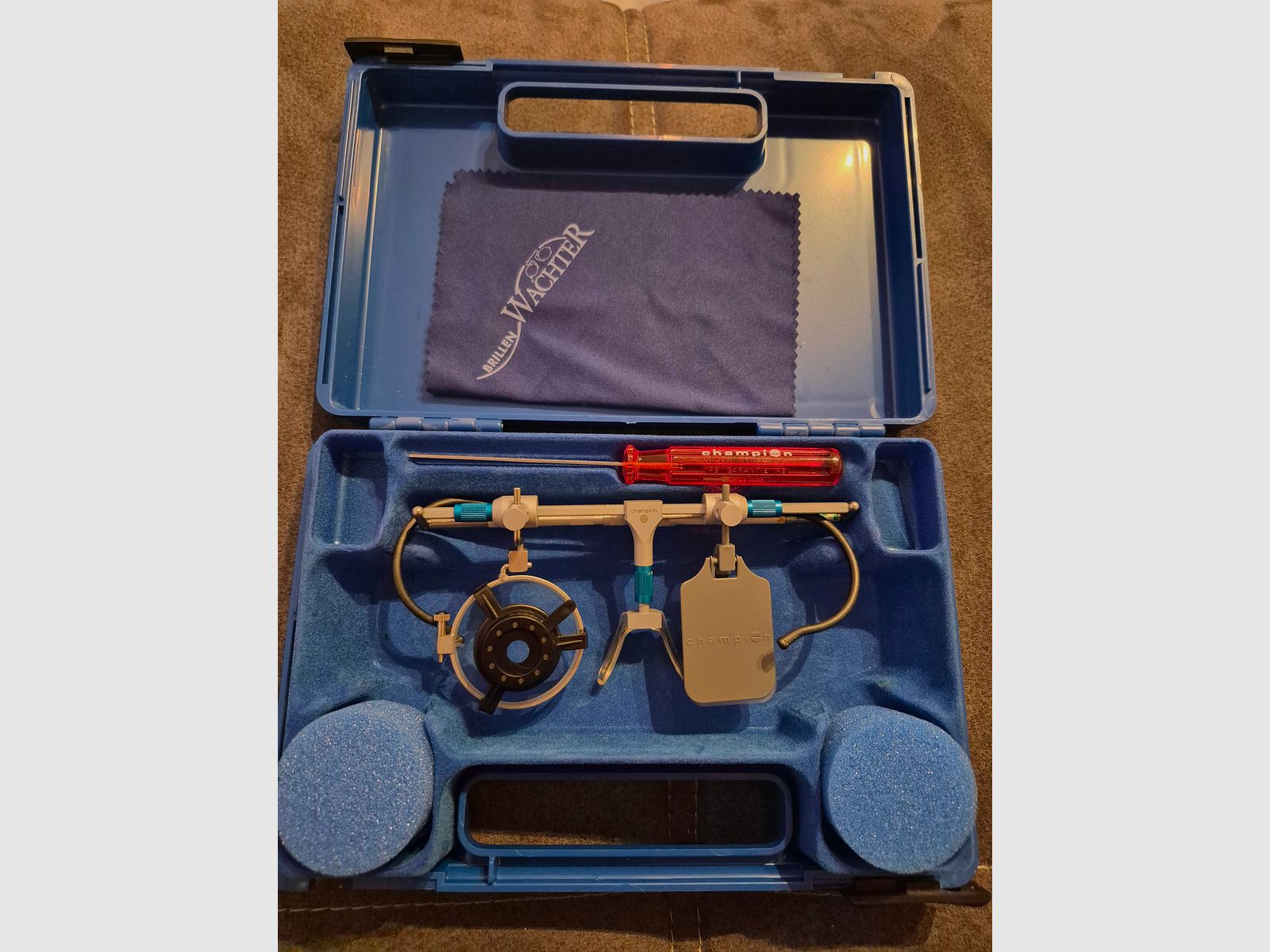 Occhiali da tiro Champion Campione Olimpico con diaframma iris 42mm