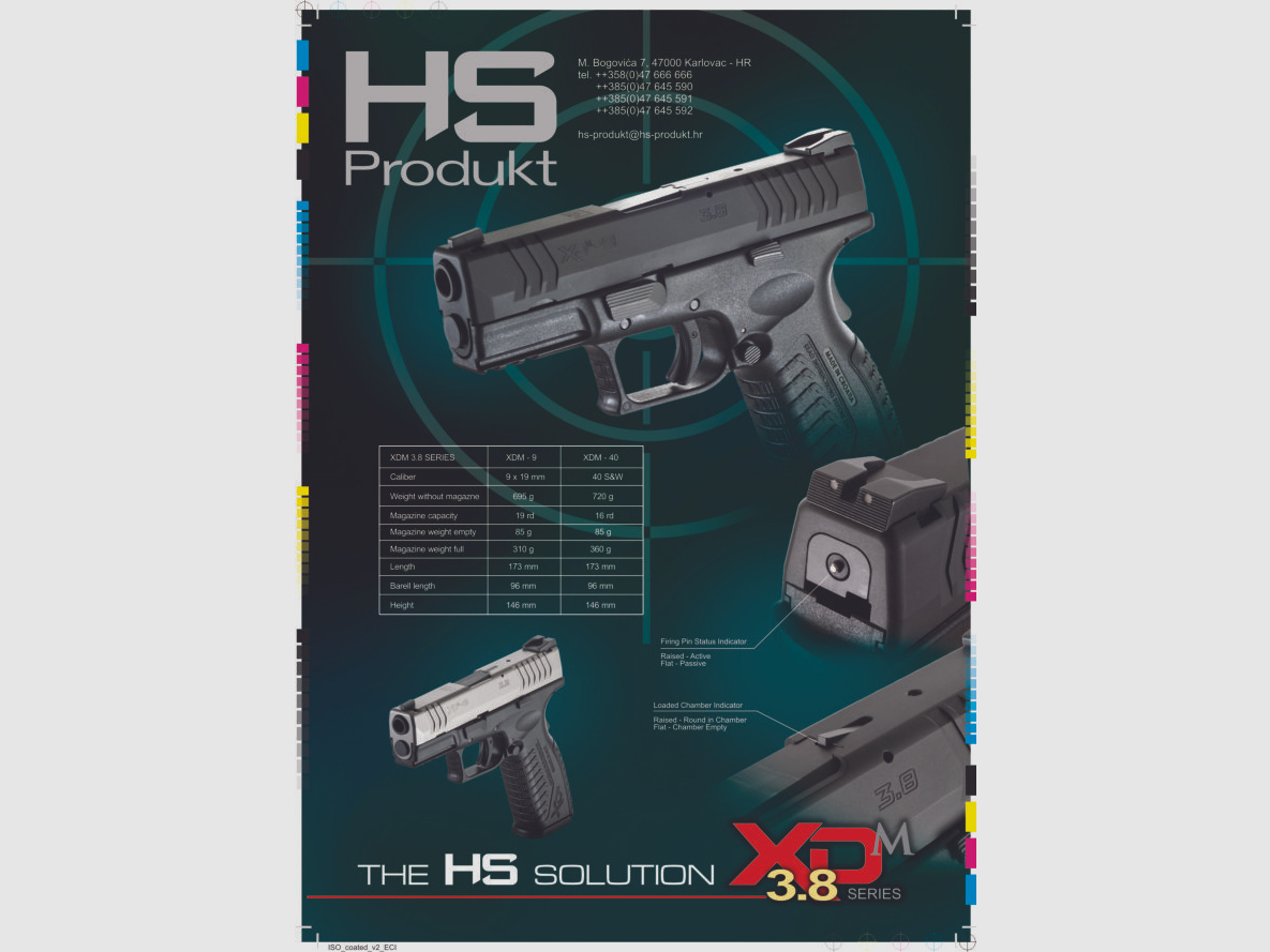 HS Produkt XDM-9 3.8 cal 9X19