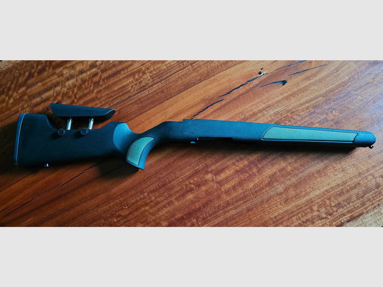 Original Steel Action HS Flex Schaft (verstellbar) – Schwarz/Grün – NEU & UNBENUTZT