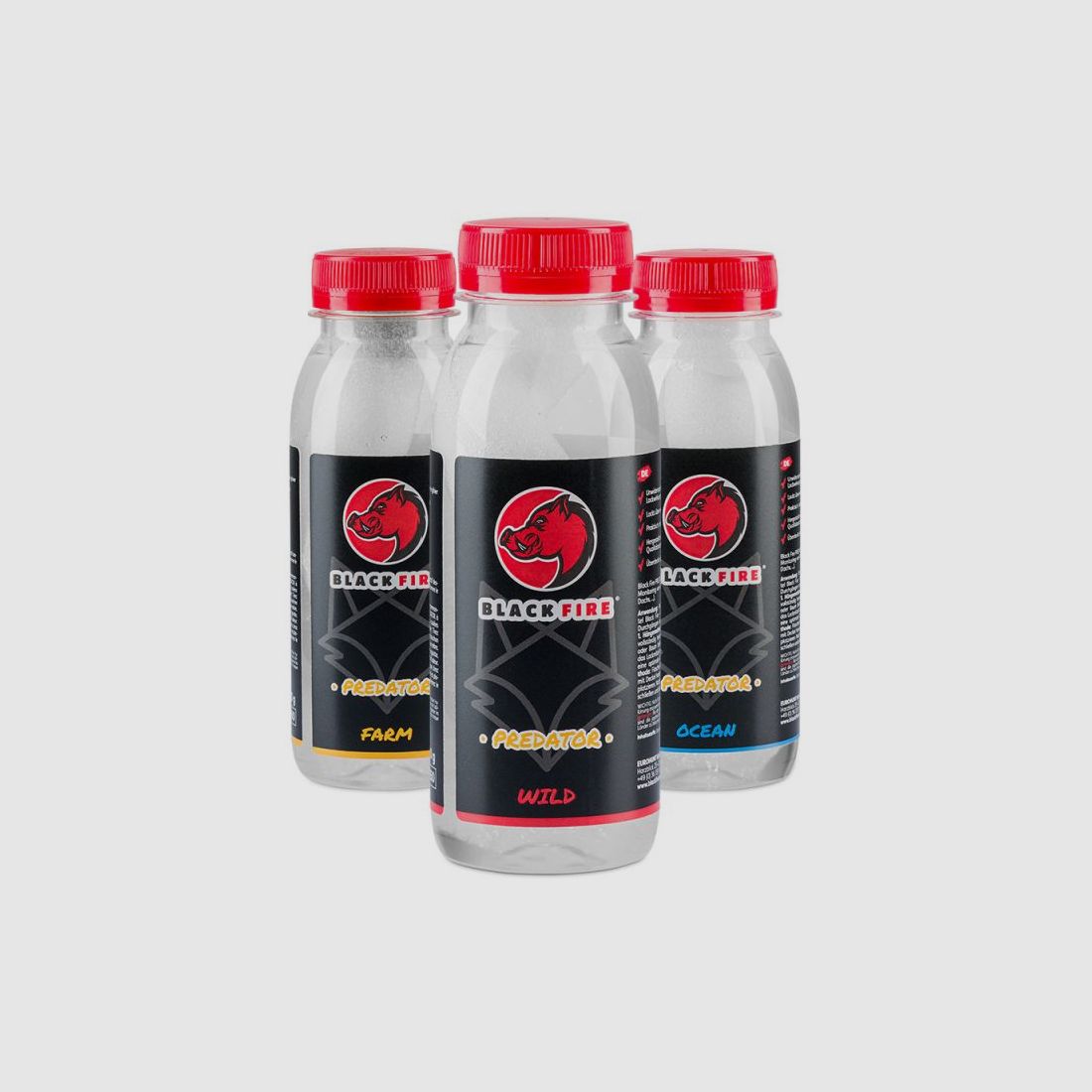 Black Fire Predator attractant pour prédateurs 3 × 80 ml, image 1 sur 15