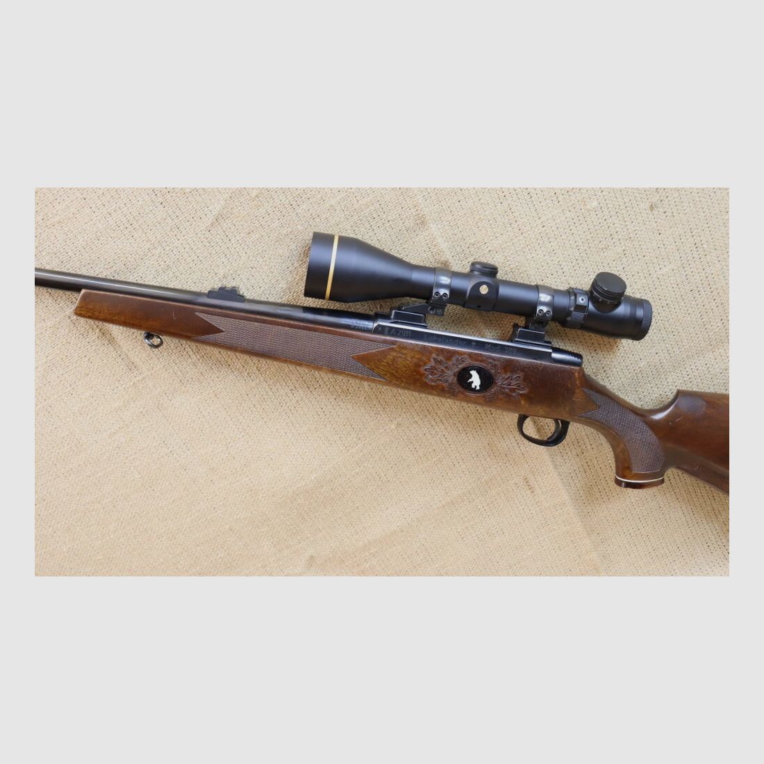 Kongsberg Lakelander Mod. 389 avec lunette Leupold calibre 9,3x62