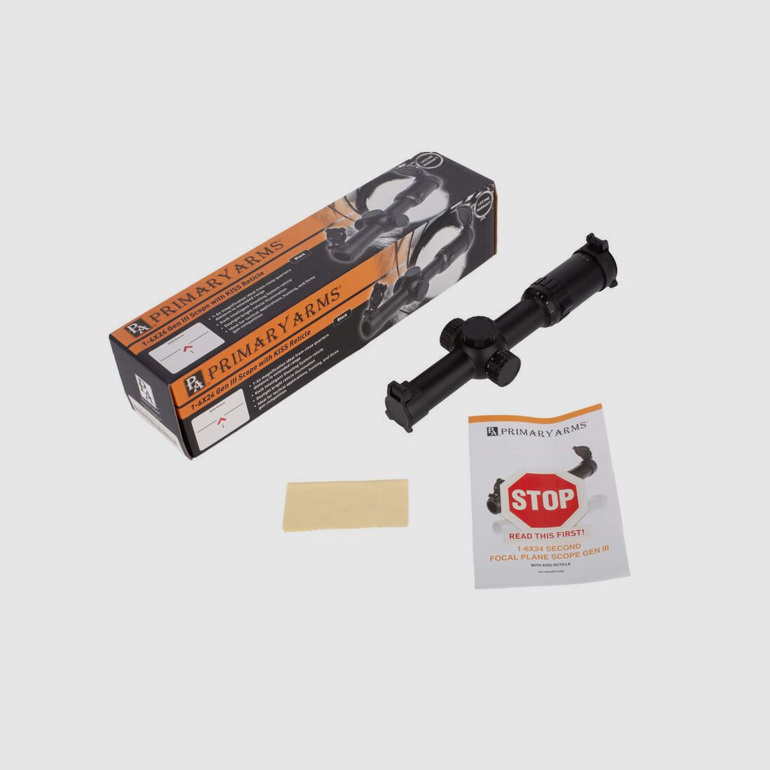 Primary Arms SLx 1-6x24 ACSS-KISS rosso 30mm