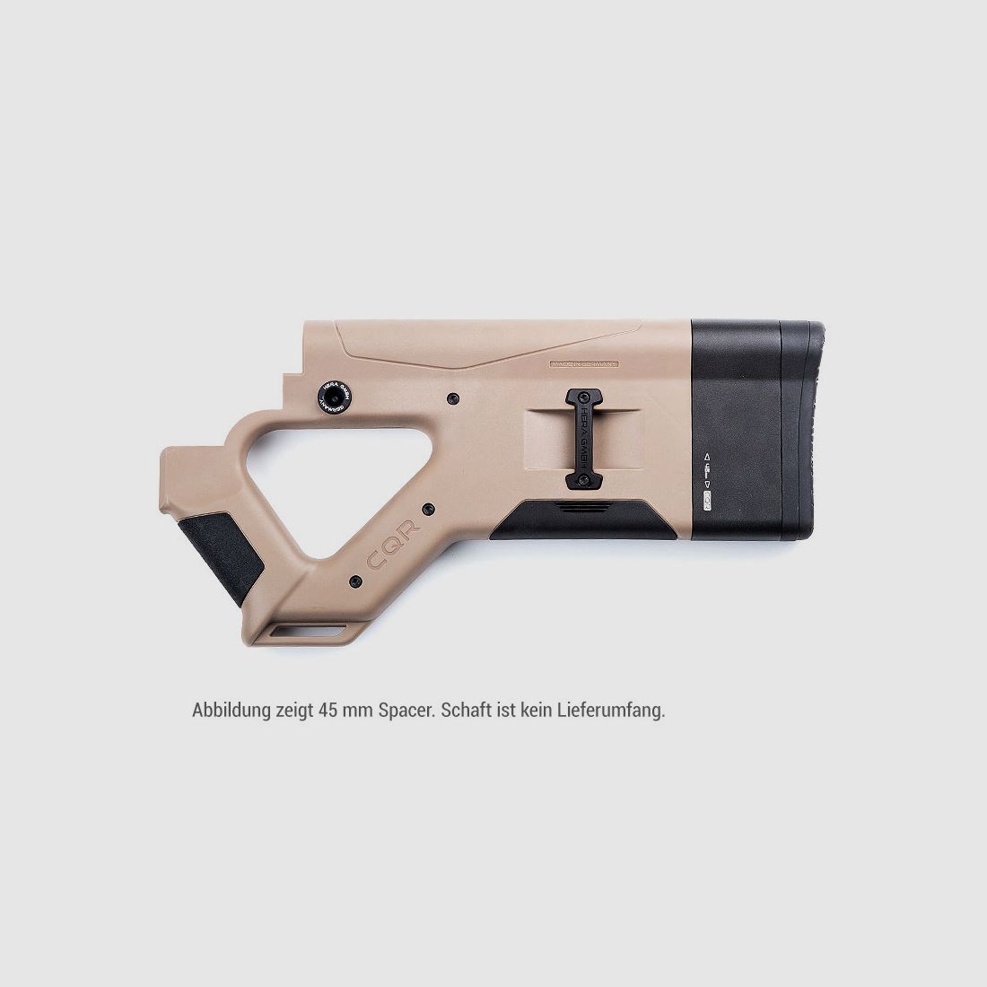 Espaceur HERA ARMS pour crosse CQR 30 mm